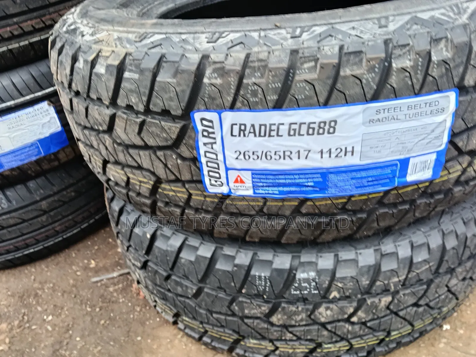 Goodard 265/65r17 At
