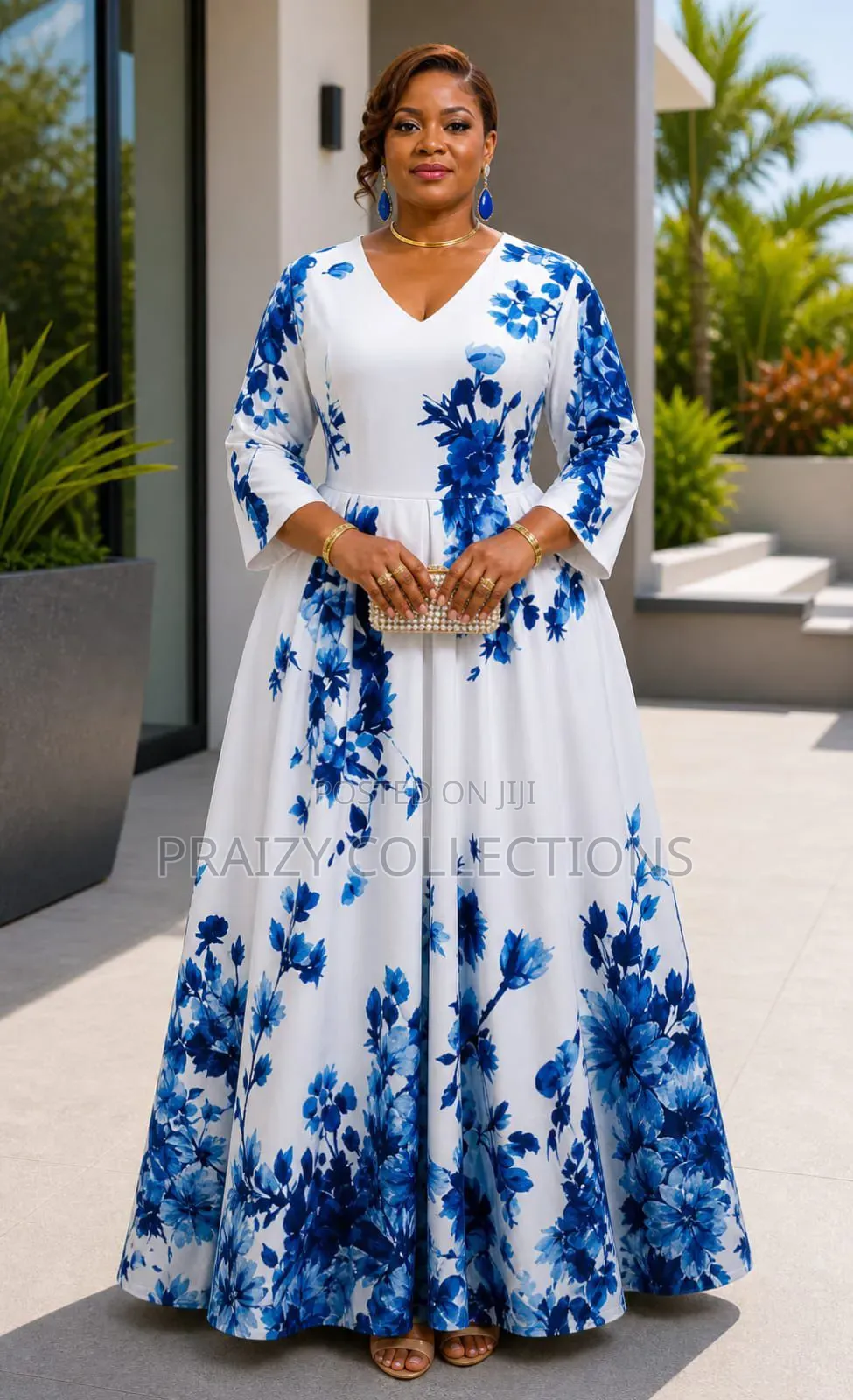 Beautiful Floral Senori Maxi Dress
