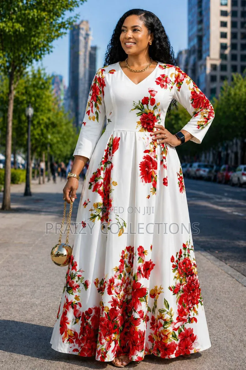 Beautiful Floral Senori Maxi Dress