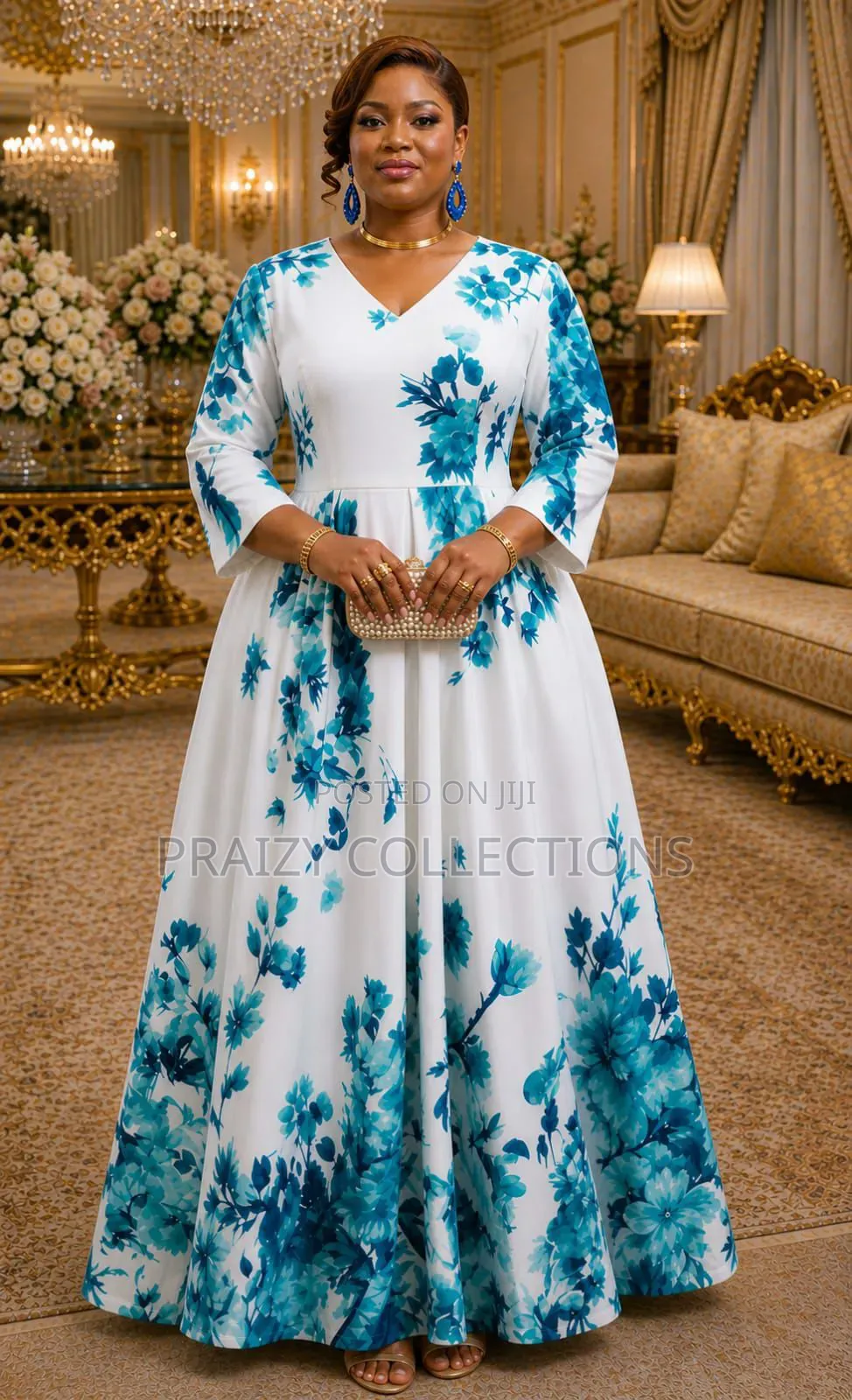 Beautiful Floral Senori Maxi Dress