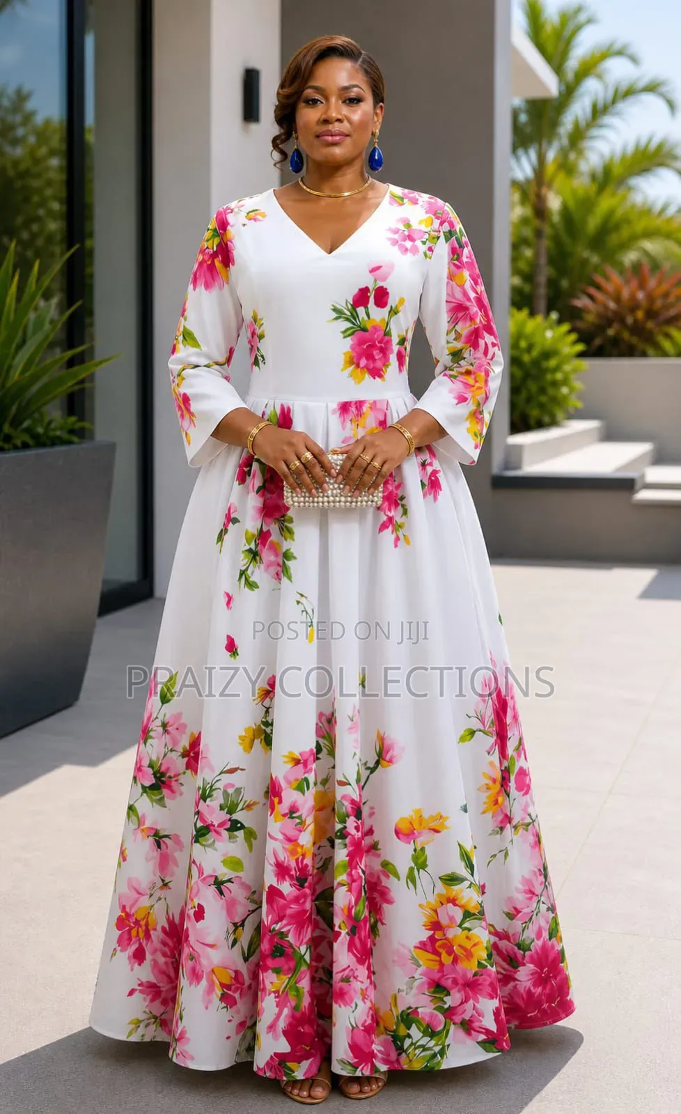 Beautiful Floral Senori Maxi Dress