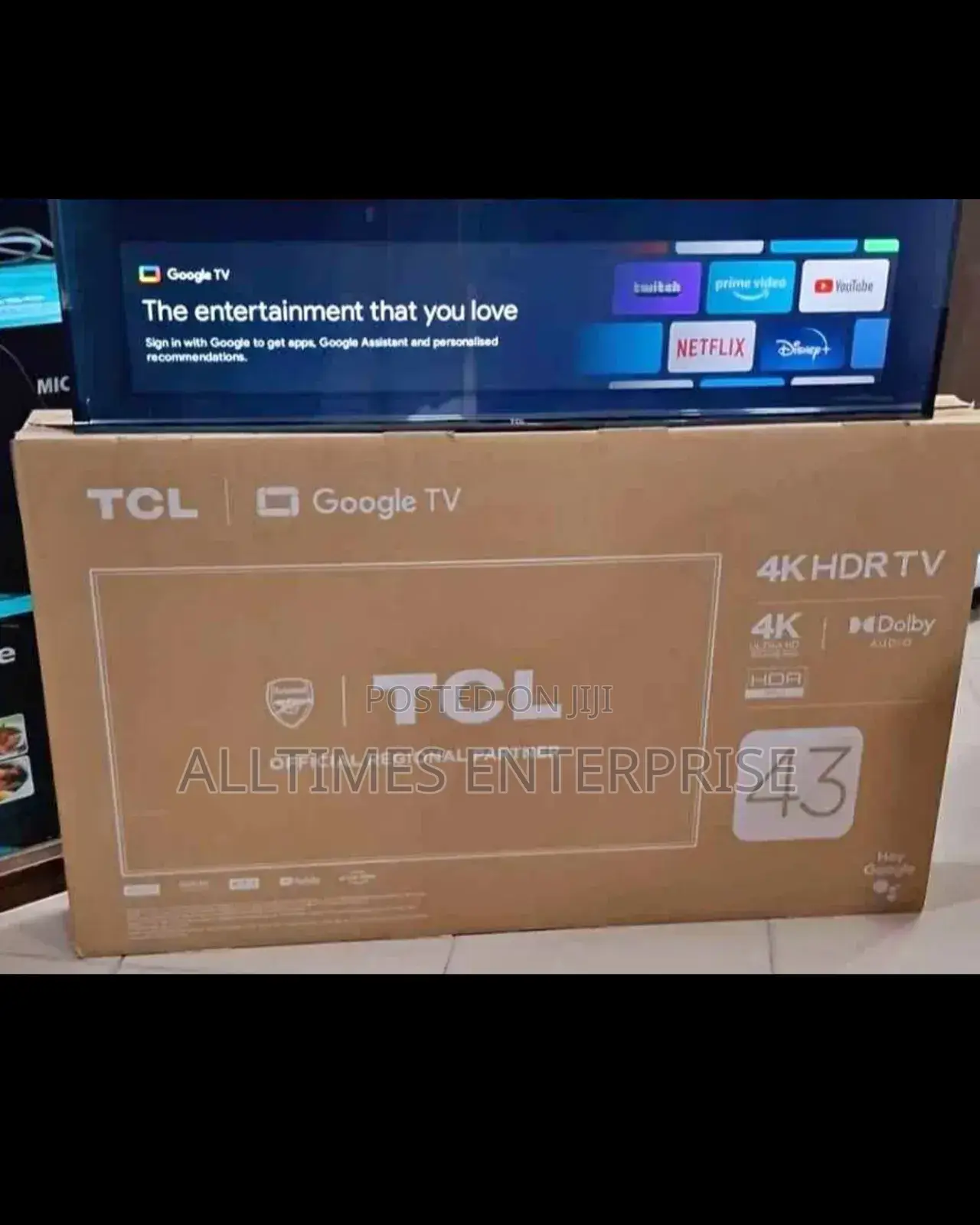 TCL Google Tv (Googlecast Netflix Bluetooth Youtube)