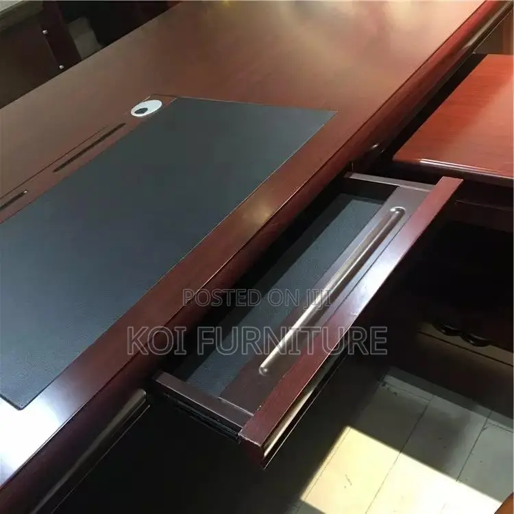 Office Desk; 1.8 Meters Executive Bosses Managament Mahogany Desk