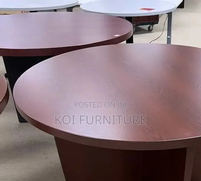 Boardroom Table; Executive Wooden Stability Round Conference Table