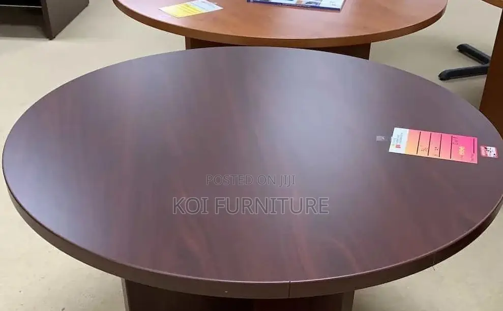 Boardroom Table; Executive Wooden Stability Round Conference Table