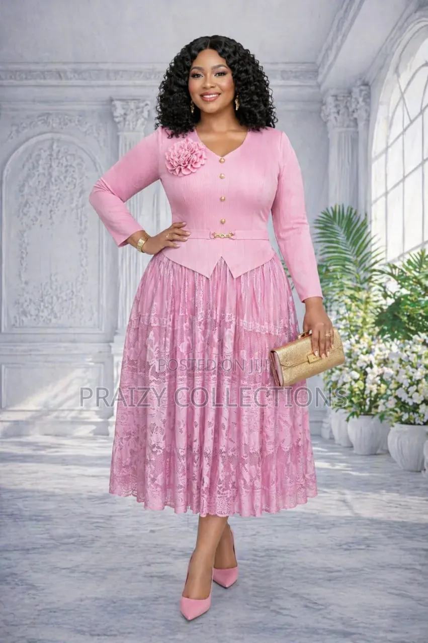 Beautiful Miyaki Dress With a Lace