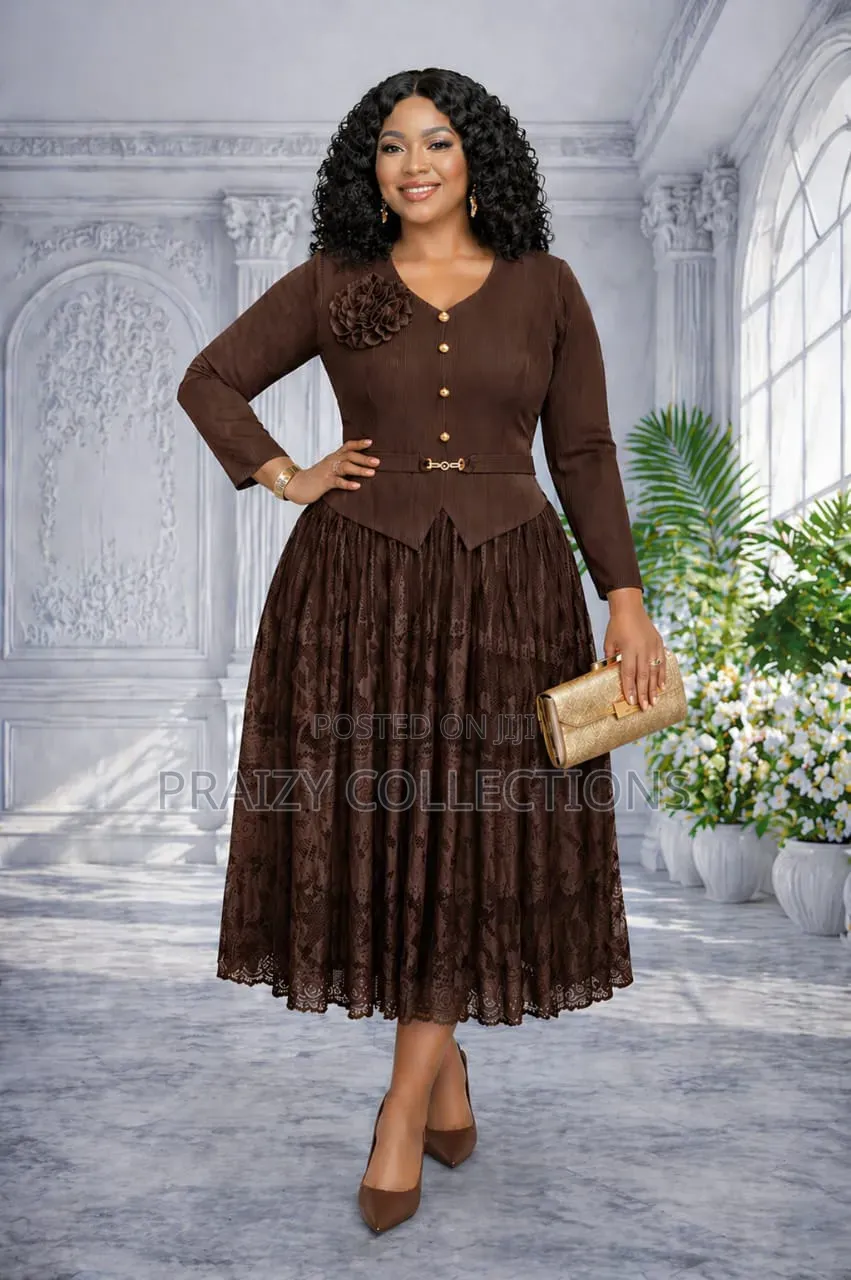 Beautiful Miyaki Dress With a Lace
