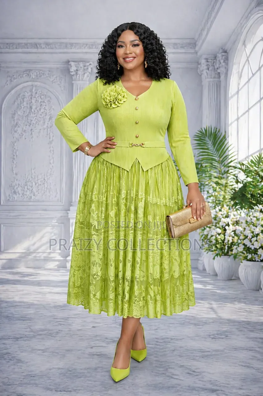 Beautiful Miyaki Dress With a Lace