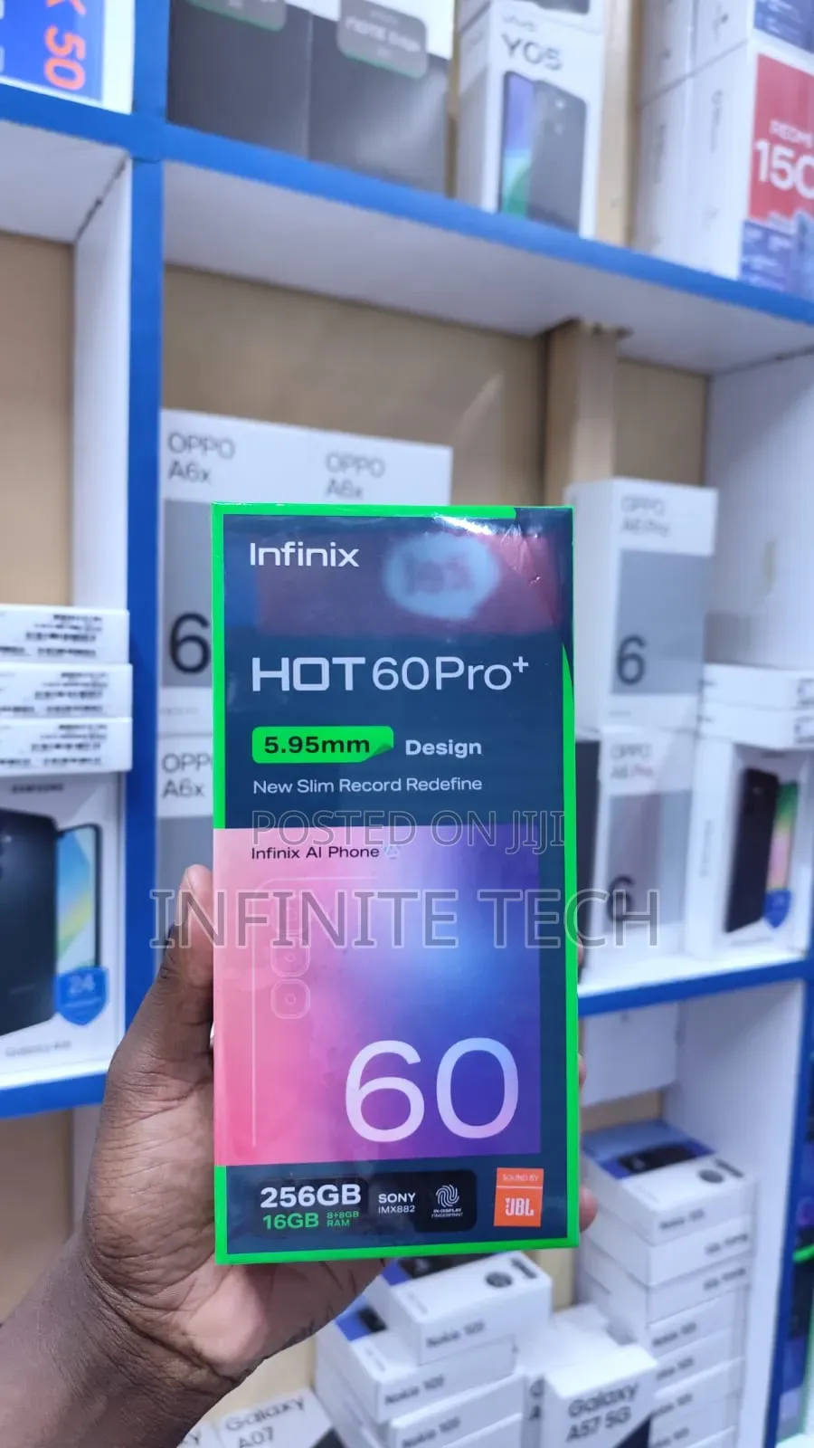 New Infinix Hot 60 Pro+ 128 GB Black