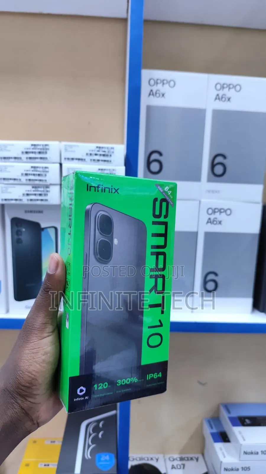 New Infinix Smart 10 64 GB Black