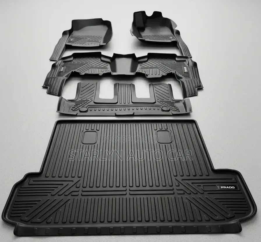 Premium 5d Floor Mats for Toyota Land Cruiser Prado Fj150 (2012–2023)