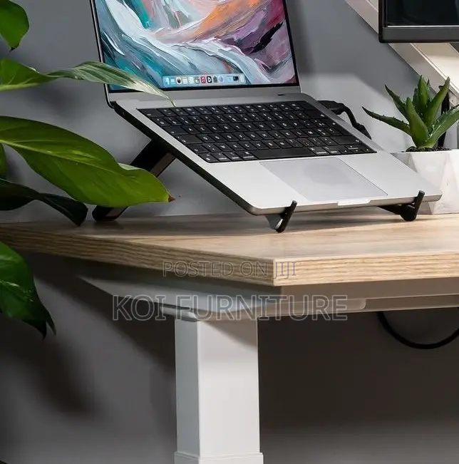 Office Desk; 180cm Minimalist WFH Inspo Adjustable Desk for Gamers