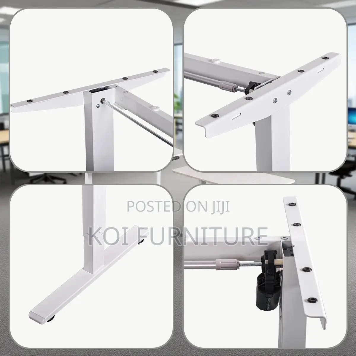 Office Table; 1.6 Meters Adjustable Desk With Quiet and Smooth Lift