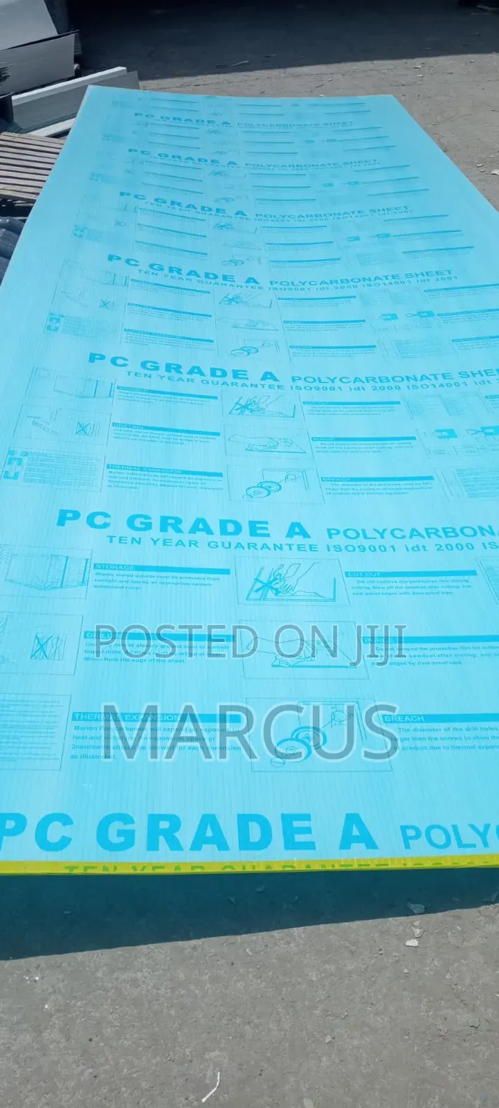 Polycarbonate Hollow Sheet 8.0mm
