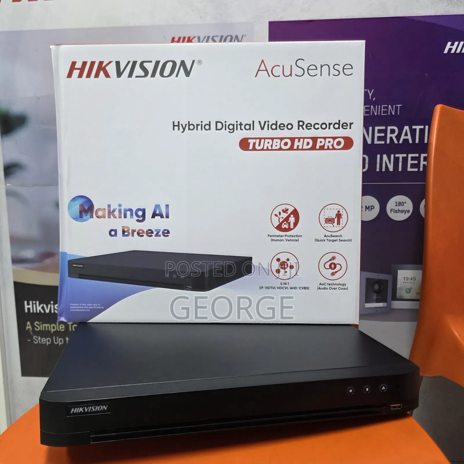 Original Hikvision Ids-7216hqhi-M2/Xt 16ch Hybrid DVR