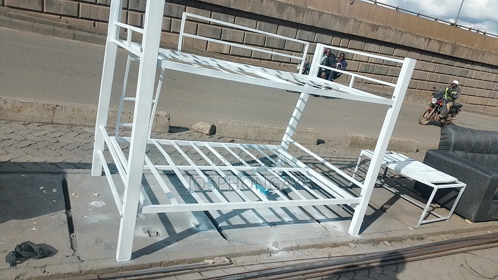 Bed Frame Painted White or Any Colour You Want 3.5 Up4 by 6 Down ,