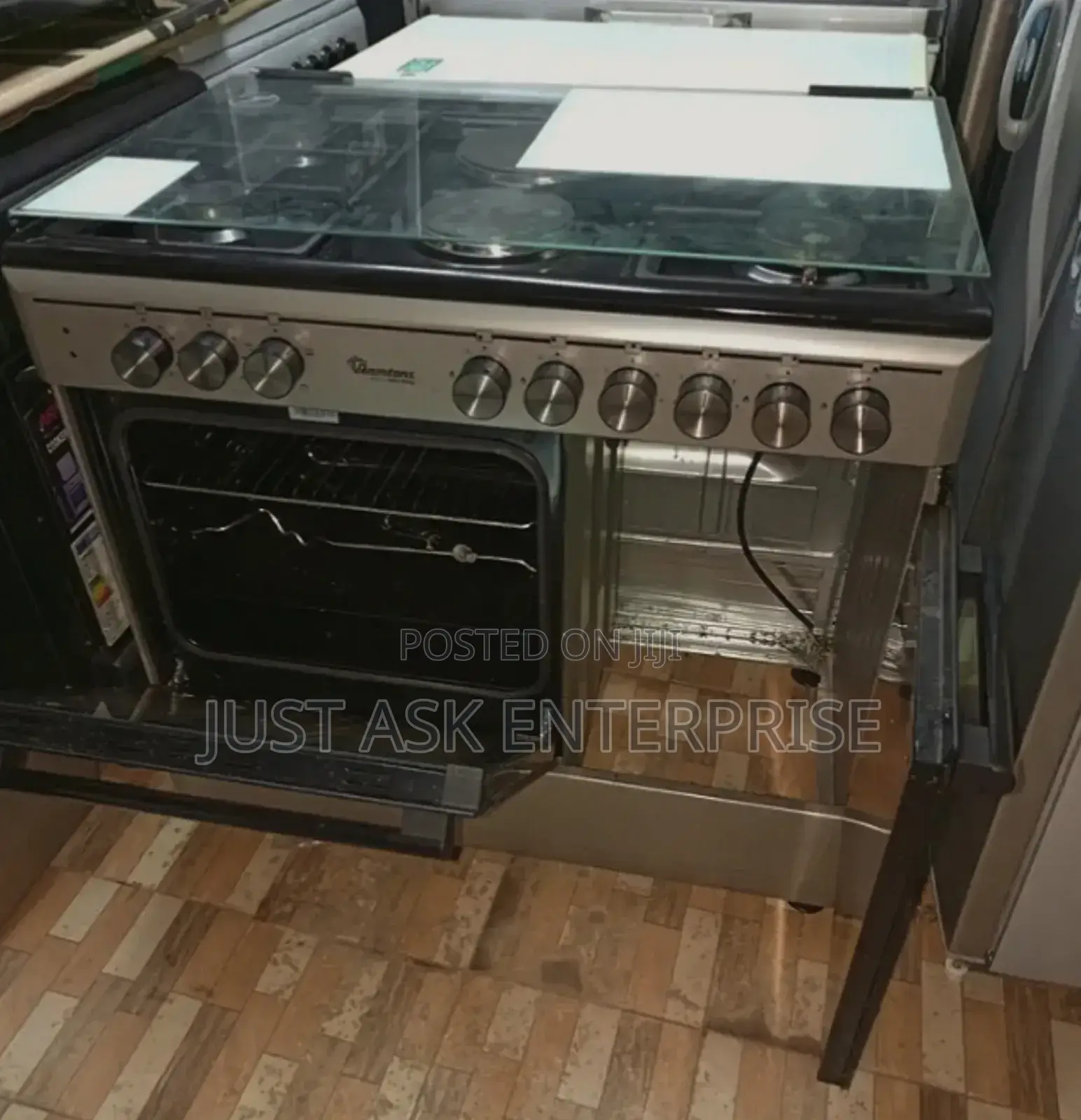 Ramtons Rf/496- 60*90 Stainless Steel Cooker With Gas Compartment