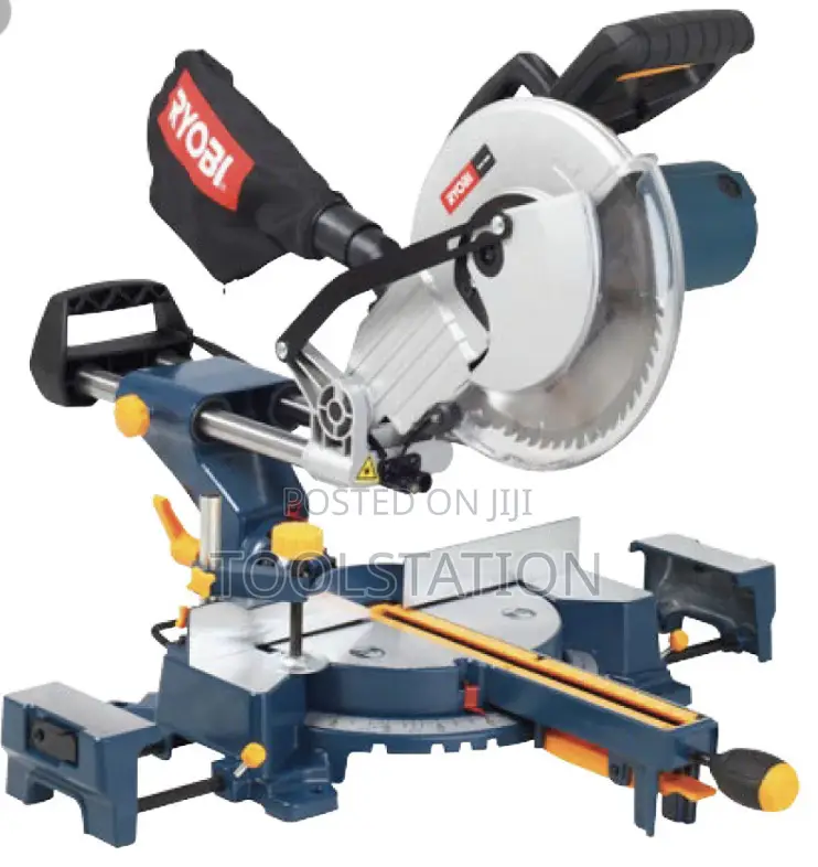 Mitre Saw 255mm 1800w Sliding Compund Dual Belt With Laser Ms-2552bd
