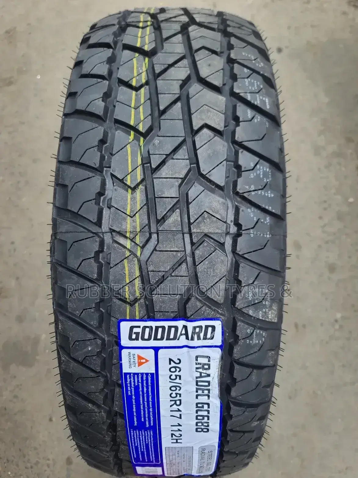 265/65r17 Goddard Tyres 112h Cradec Gc688