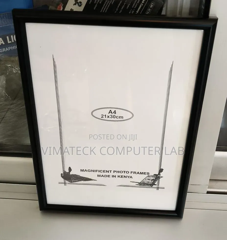 Stick 83 A4 Black Frame Available