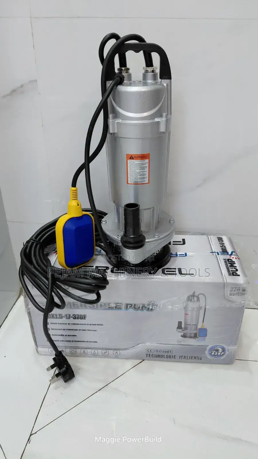 Freevel Qb60 0.5hp Submersible Electric Pump With Float Switch