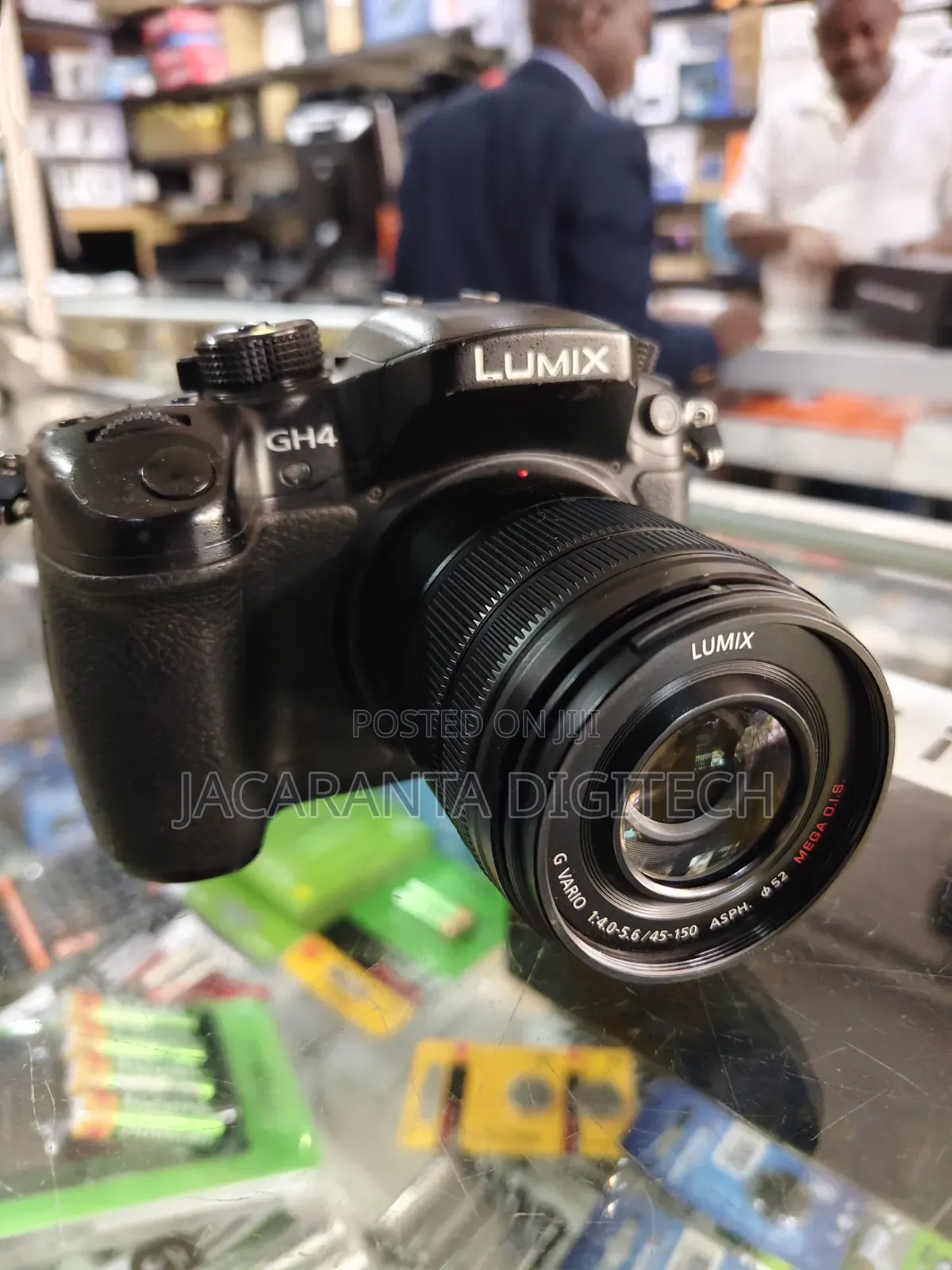 The Panasonic Lumix Gh4 With 45-105mm Lens