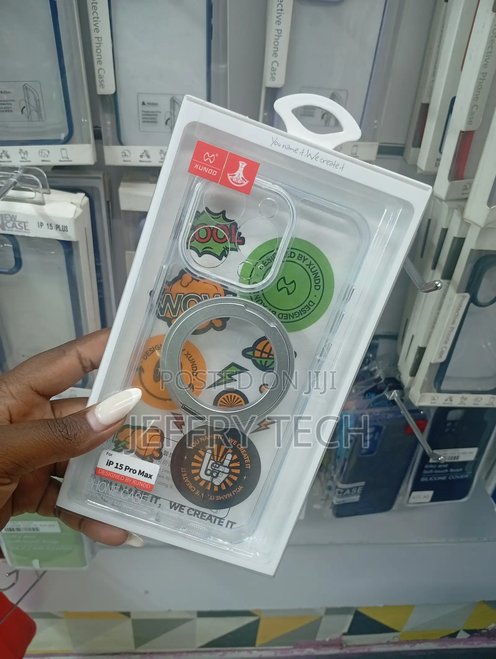 Xundd Phone Case Is Designed for the Apple iPhone 15 Pro Max.
