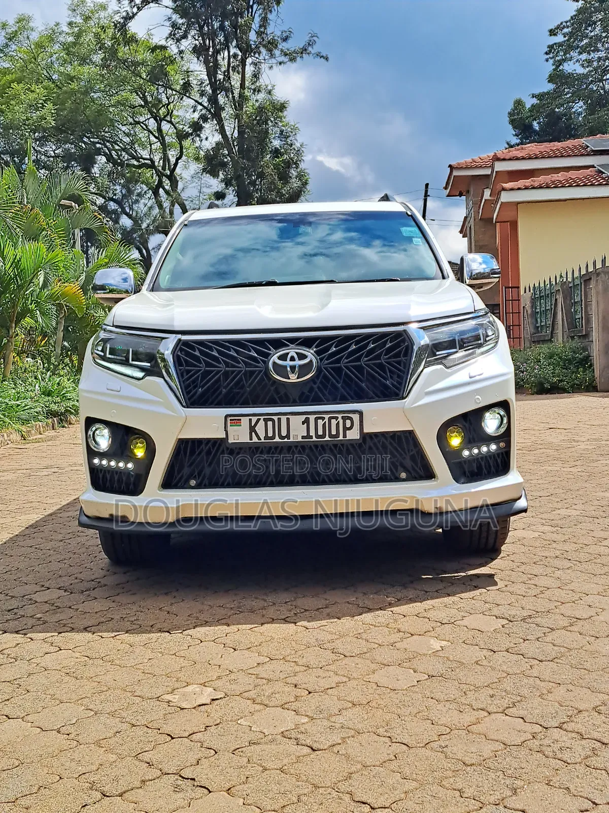 Toyota Land Cruiser Prado 2.8 D-4D 2015 White