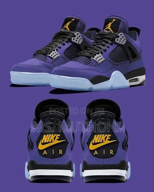 Air Jordan 4 Og Imperial Purple Size 38-45