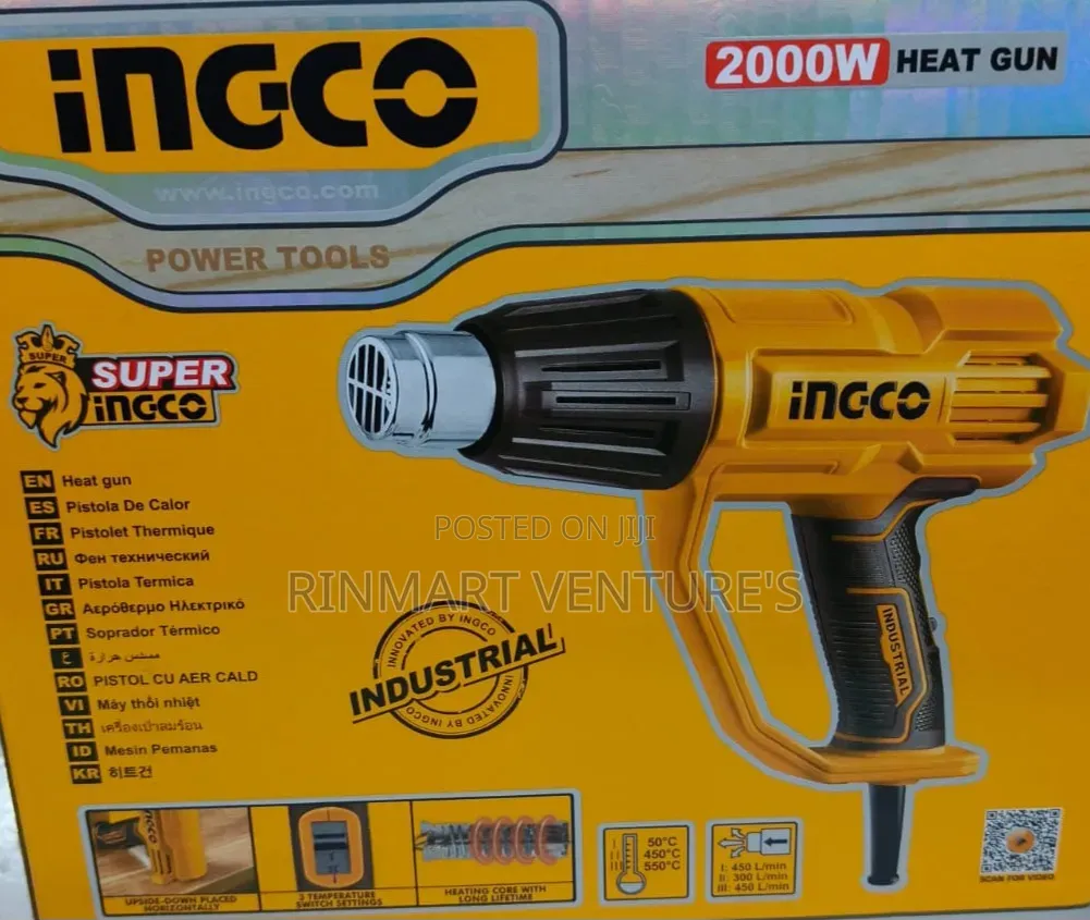 New Ingco Heatgun 2000w
