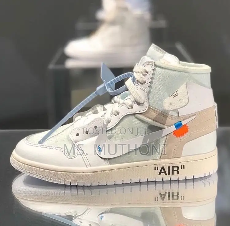 Nike Air Jordan 1 Retro High Off-White Euro Size 37-45