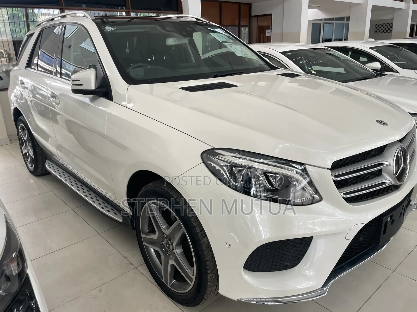 Mercedes-Benz GLE-Class GLE 350d 4MATIC 2019 White