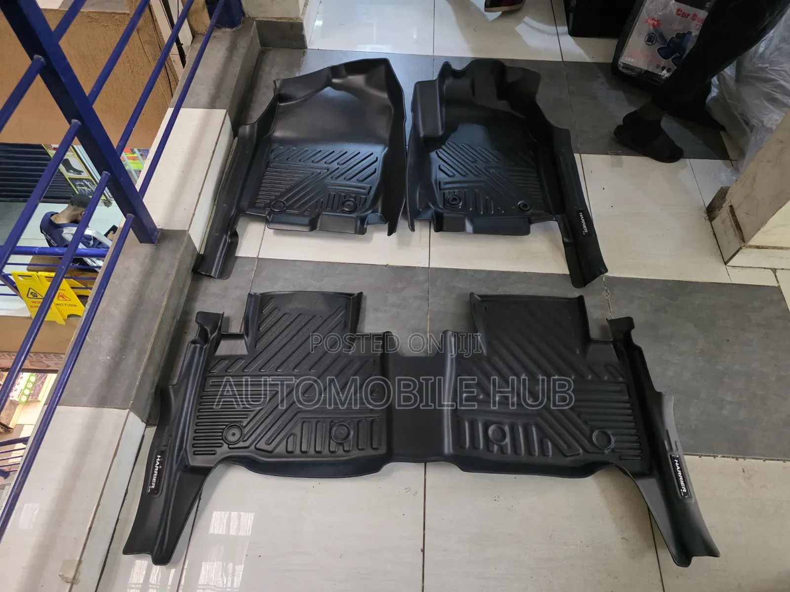 Harrier 5d Tpe Floor Mats Full Set Luxury Custom Fit