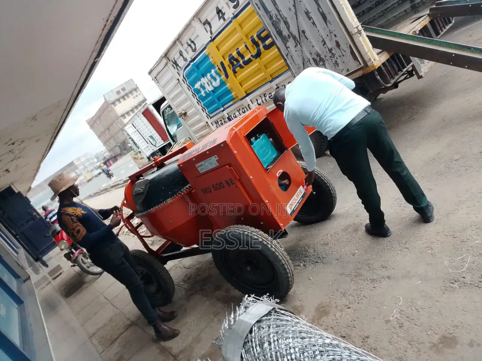 Diesel Esquire Concrete Mixer