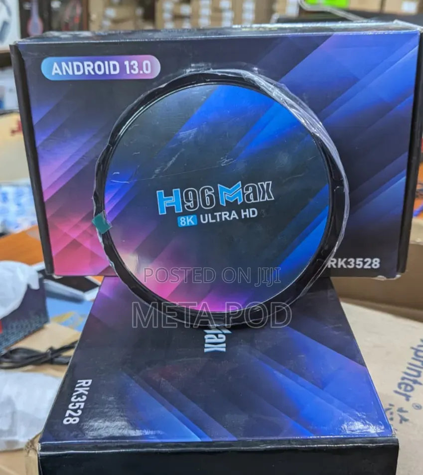 H96 Max Ultra Hd 4/32g Android Box(Round )