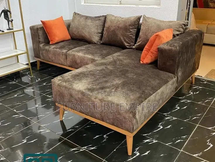 Mocha Velvet L- Seat