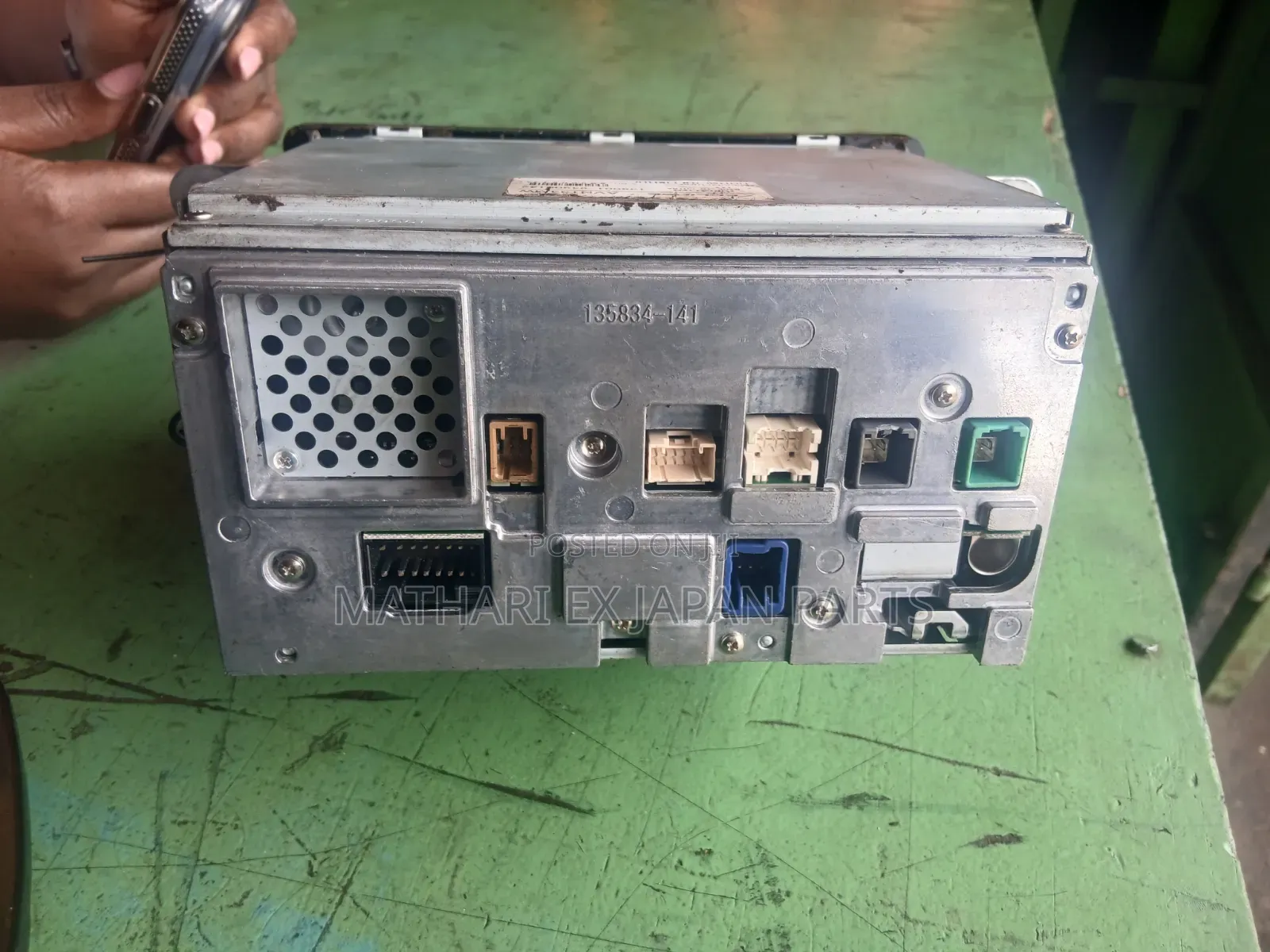 Eclipse Avn134mw Car Radio / Navigation Head Unit Original Japan