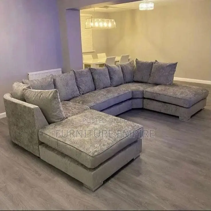 Cloud Grey L- Shaped Seat