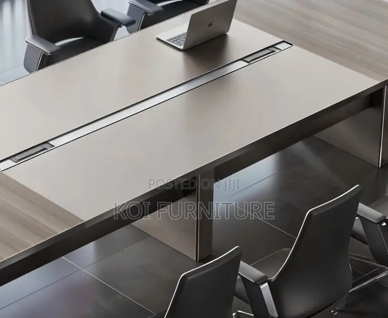 Boardroom Table; 3 Meters Pari Walmut Grey Executive Boadroom Table