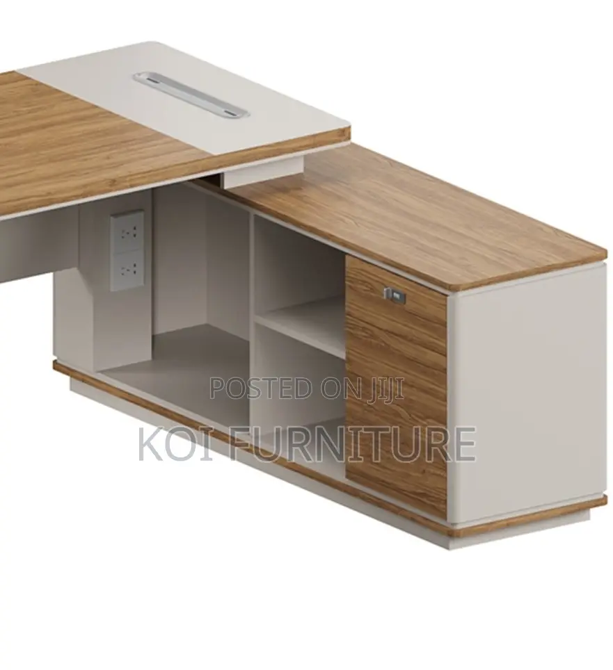 Office Desk; 1.8 Meters Royal Teak Executive Office Desk