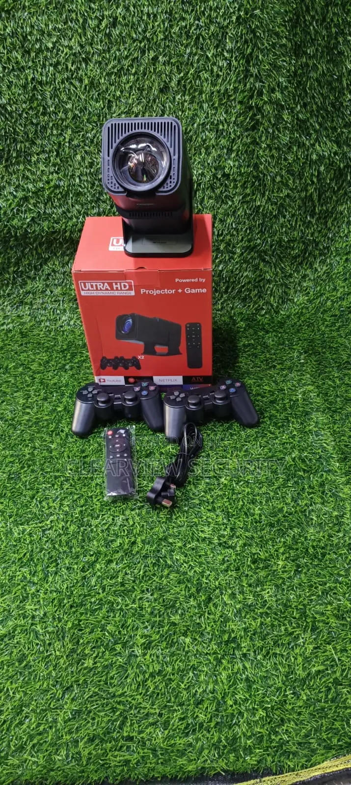 Hy300 Android Projector + Built-in Gaming Console – Smart Hd