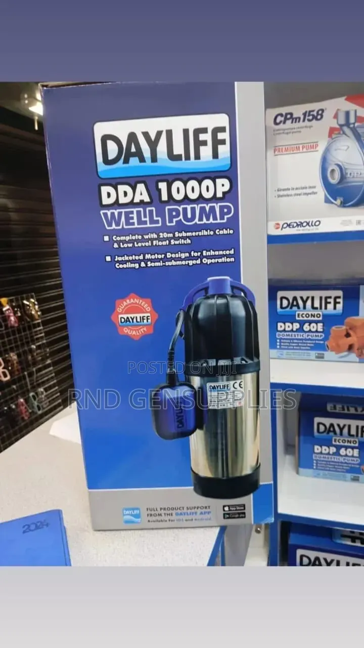 Dayliff Dda 1000p Submersible Pump