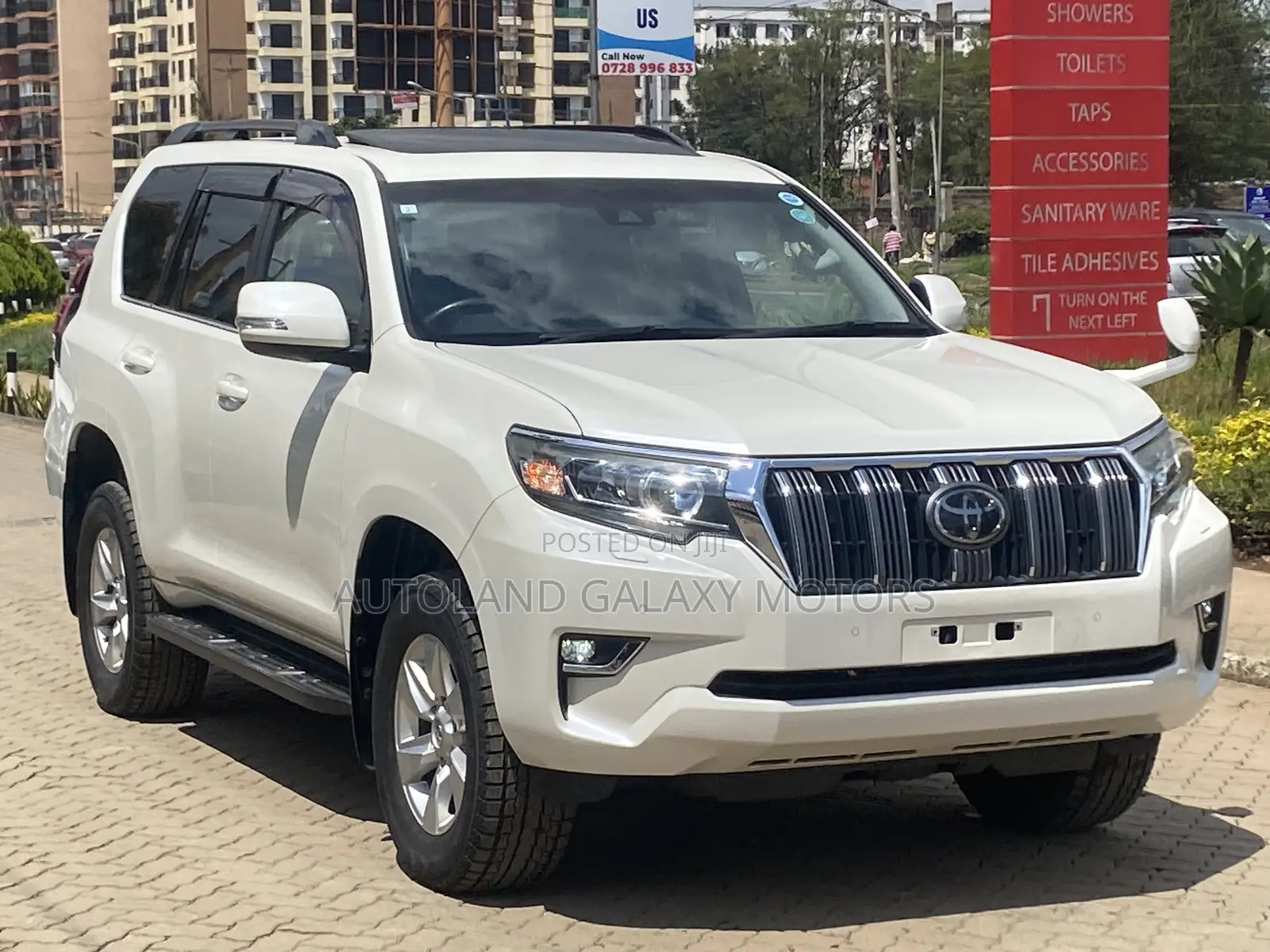 Toyota Land Cruiser Prado 2.8 2019 White