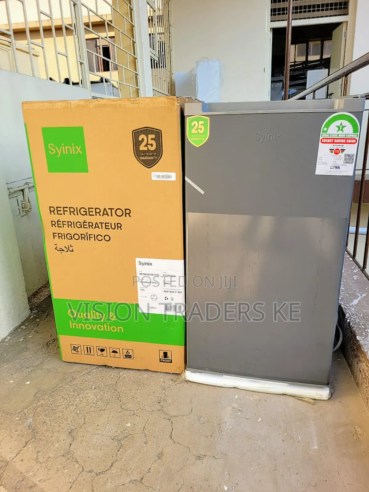 Syinix 90ltrs Single Door Defrost Refrigerator