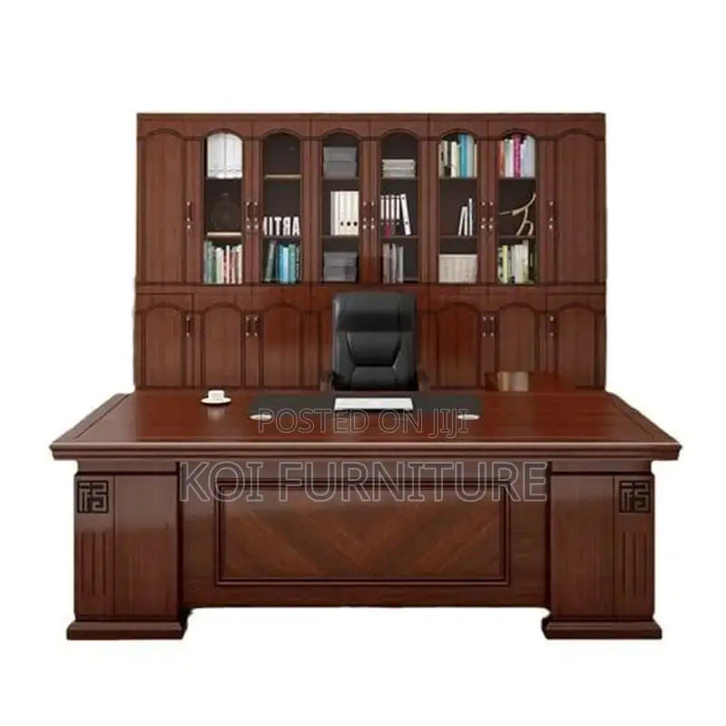 Office Desk; 1.2 Meters Executive Kemlsh Mahogany Desk
