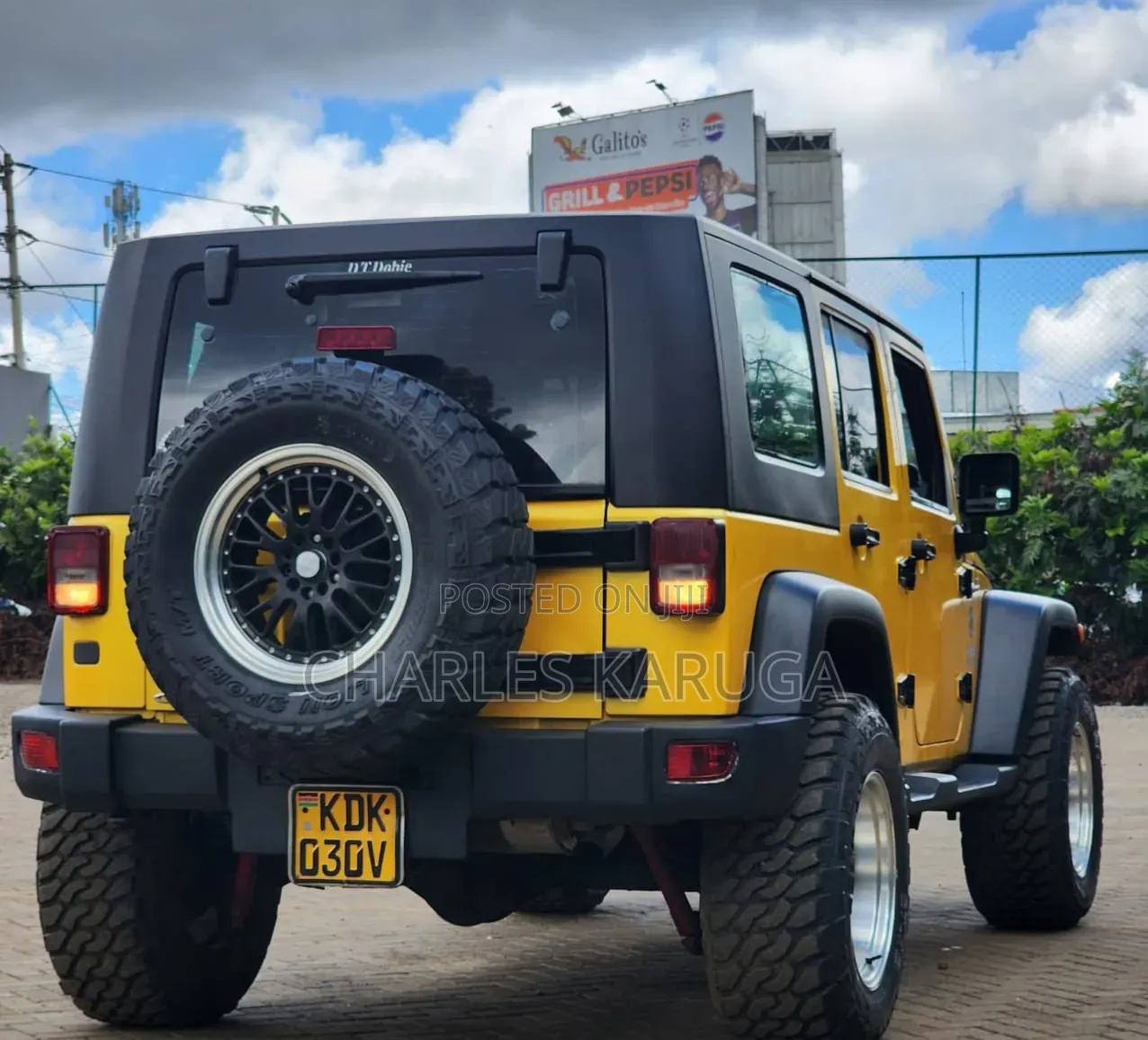 Jeep Wrangler 2016 Yellow