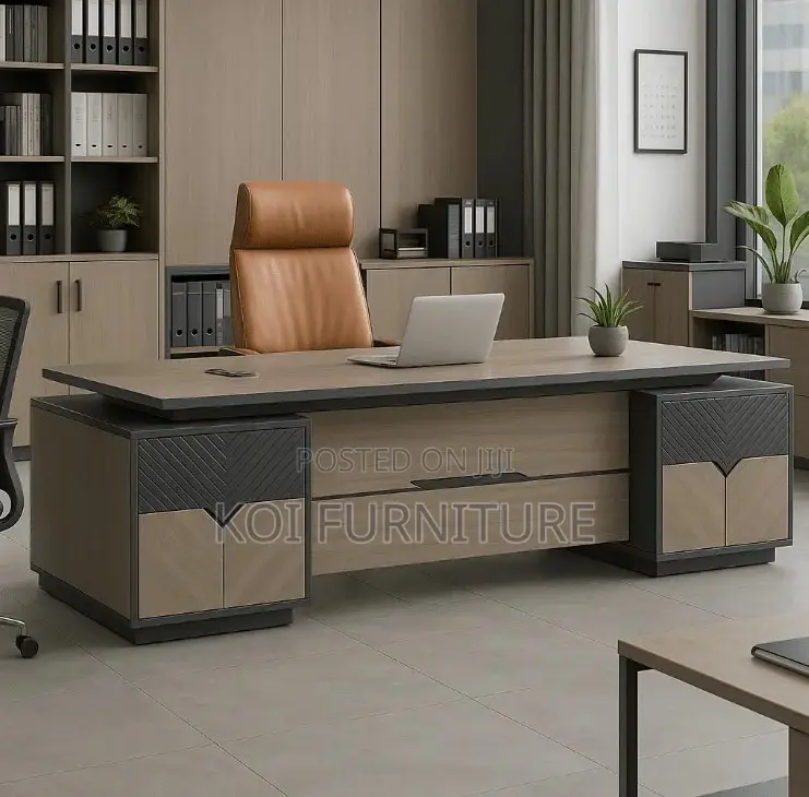 Office Desk; Pentagone 2.4 Meters Executive Presidential Desk
