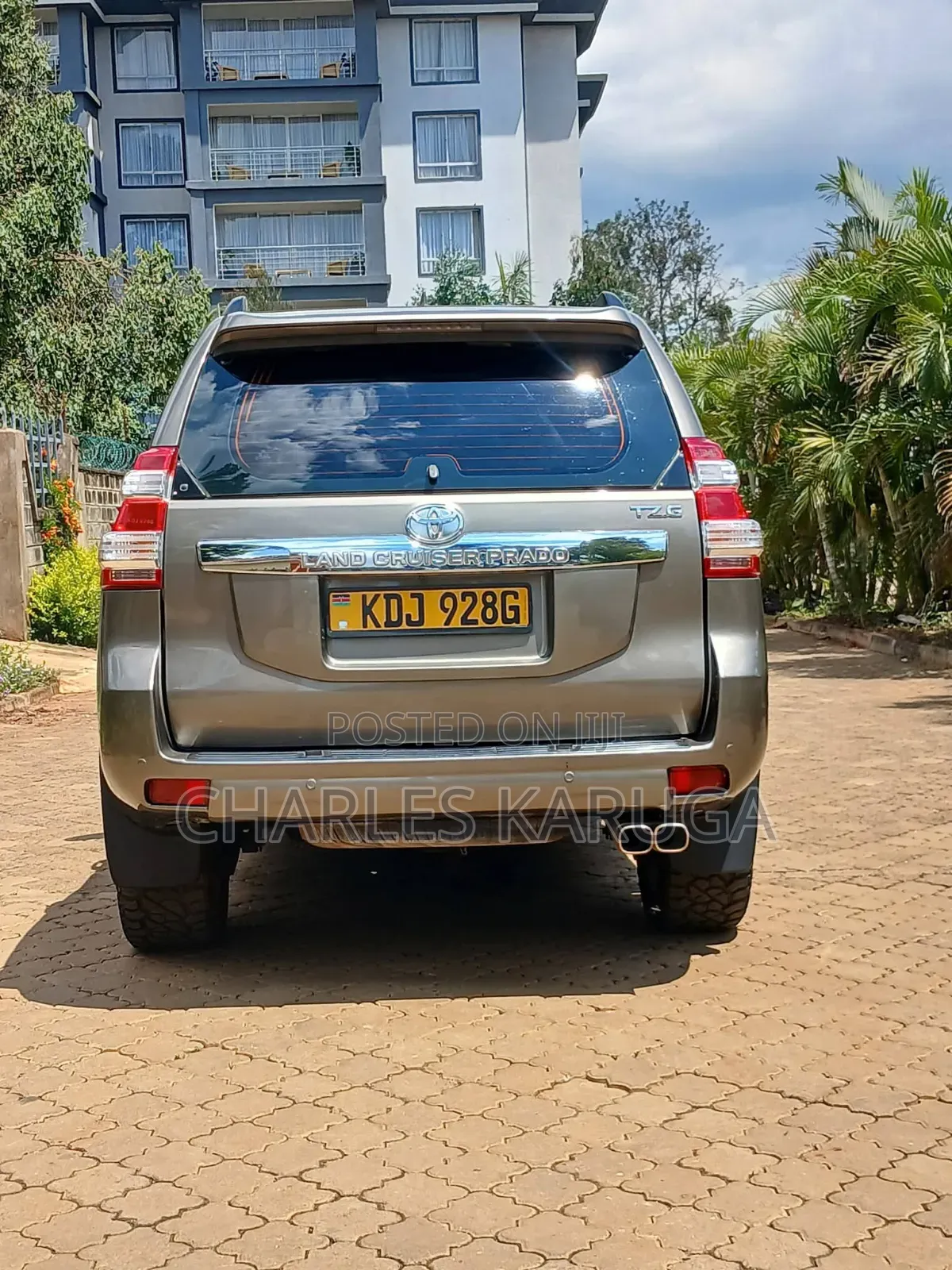 Toyota Land Cruiser Prado 2015 Gold