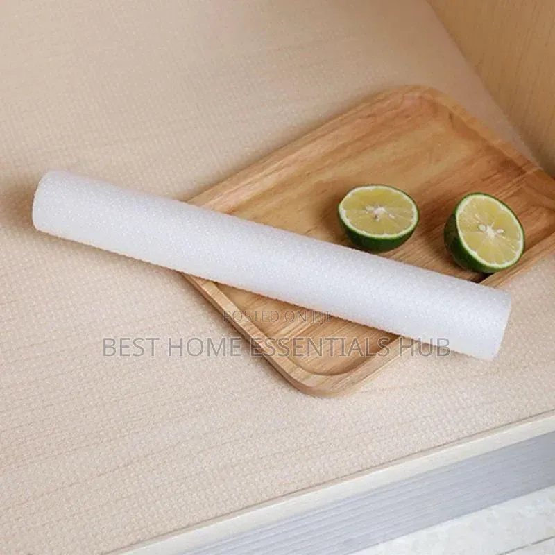 Big Size Kitchen Clear Drawer Liners Oil Proof Shelf Liner 45x500 Cm