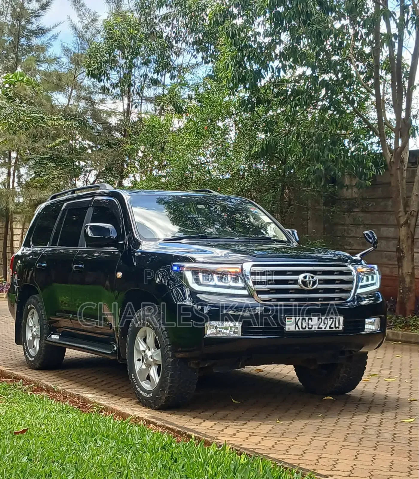 Toyota Land Cruiser 2008 Black